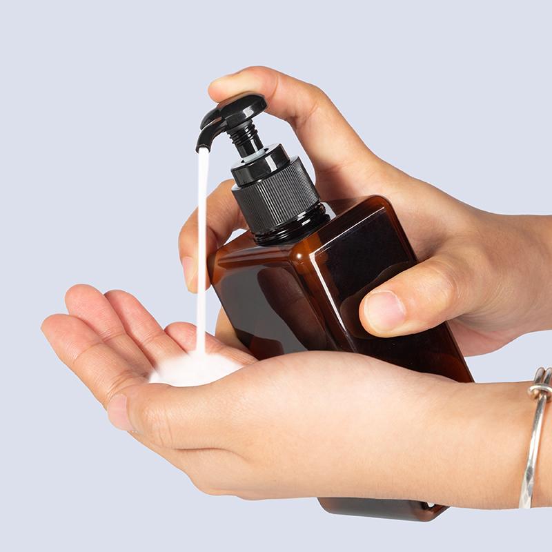 280/450ML Refillable Square Pump Dispensers Empty Bottle Essential Oils Lotion Shampoo Dispenser Hand Sanitizer Bottles