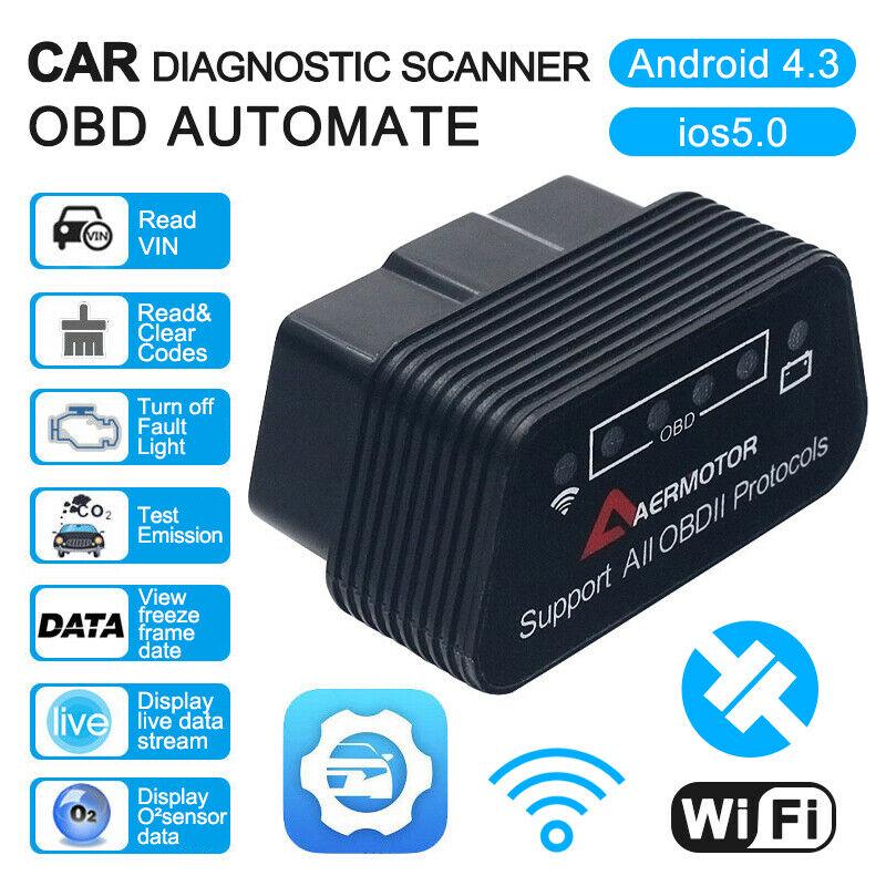 

1set Elm327 Wifi Obd Диагностика автомобиля Сканер код считыватель для Iphone Ios Android