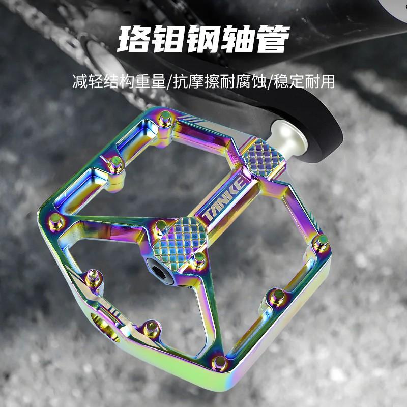Lightweight CNC Aluminum Bicycle Pedals With 3 Sealed Cartridge Bearings Mountain Road Bikes