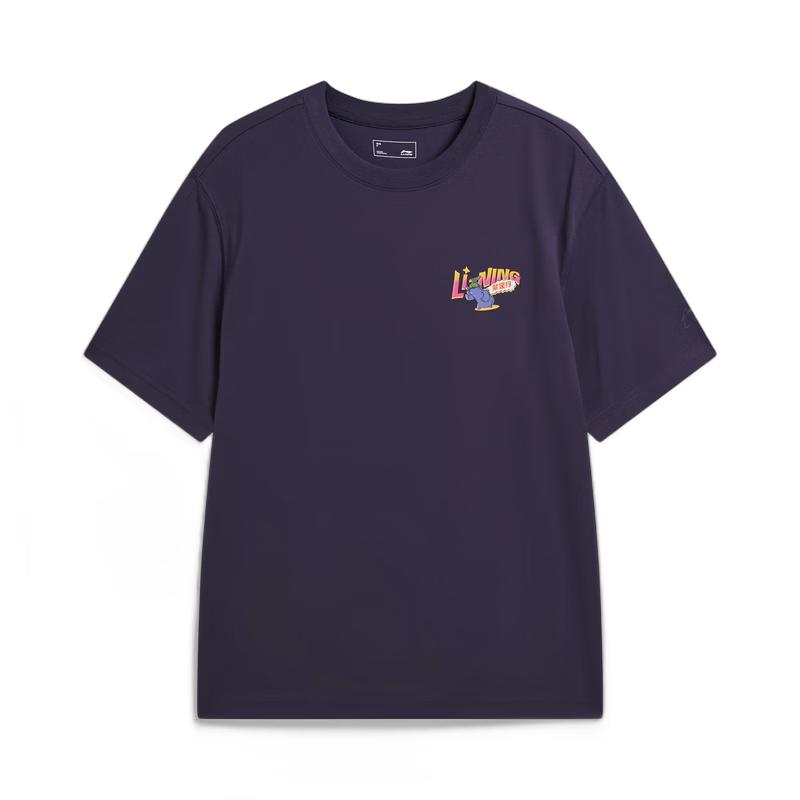 Li-Ning Men's & Unisex Short Sleeve Sportstyle T-Shirt