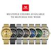 OPK Dual Calendar Luxury Quartz Watch For Men Diamond Roman Scale Business Hand Clock Waterproof Fashion Original Man Watch