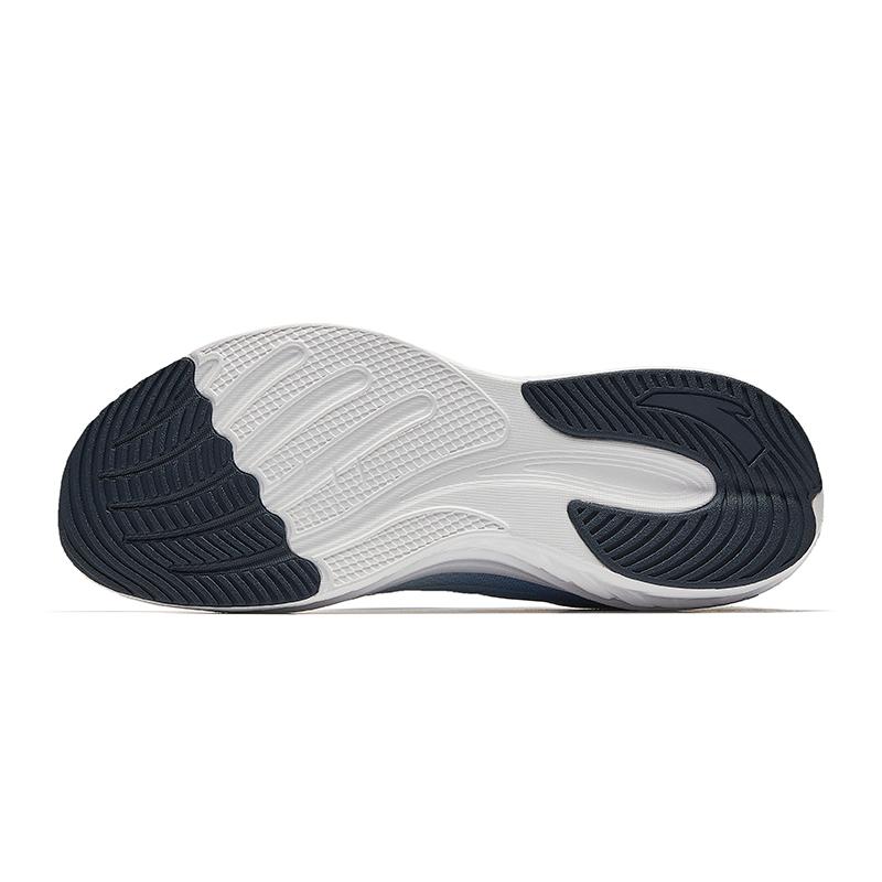 Anta Men CloudSense C37 Cushioning Breathable Running Shoes White Blue Navy Blue 912525537-2