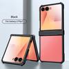 Xundd For Samsung Galaxy Z Flip 7 5 Z Flip 6 7 5G Case Airbag Shockproof Acrylic+TPU+Glass Back Cover