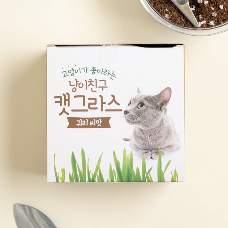 

[Питомец] Семена кошачьей травы Coom Cat Friend (Овсяный)
