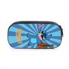 New Stitch Stitch Single-Layer Student Pencil Case Square Large-Capacity Polyester Stationery Box Printable Picture