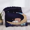 Bubu Y Dudu Child Blanket Luxury Cover Fluffy Soft Blankets & Throws Plaid Throw Sofa Knee Microfiber Star H Anime Cute Home