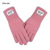 Unisex Warm Gloves Elastic Cuff Winter Gloves Fashionable Knitted Gloves  Winter