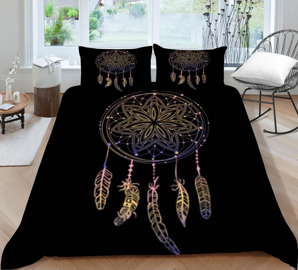 Boho Duvet Cover Set Bedding Set Cover Boho Style Boho Home Bedding Set Man Woman Single Double Size Bed Clothes