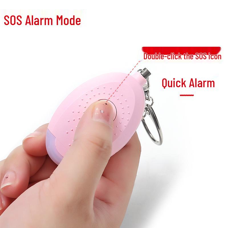 Women's & Girls' Personal Alarm: Portable Self-Defense Device for Outdoor Safety
