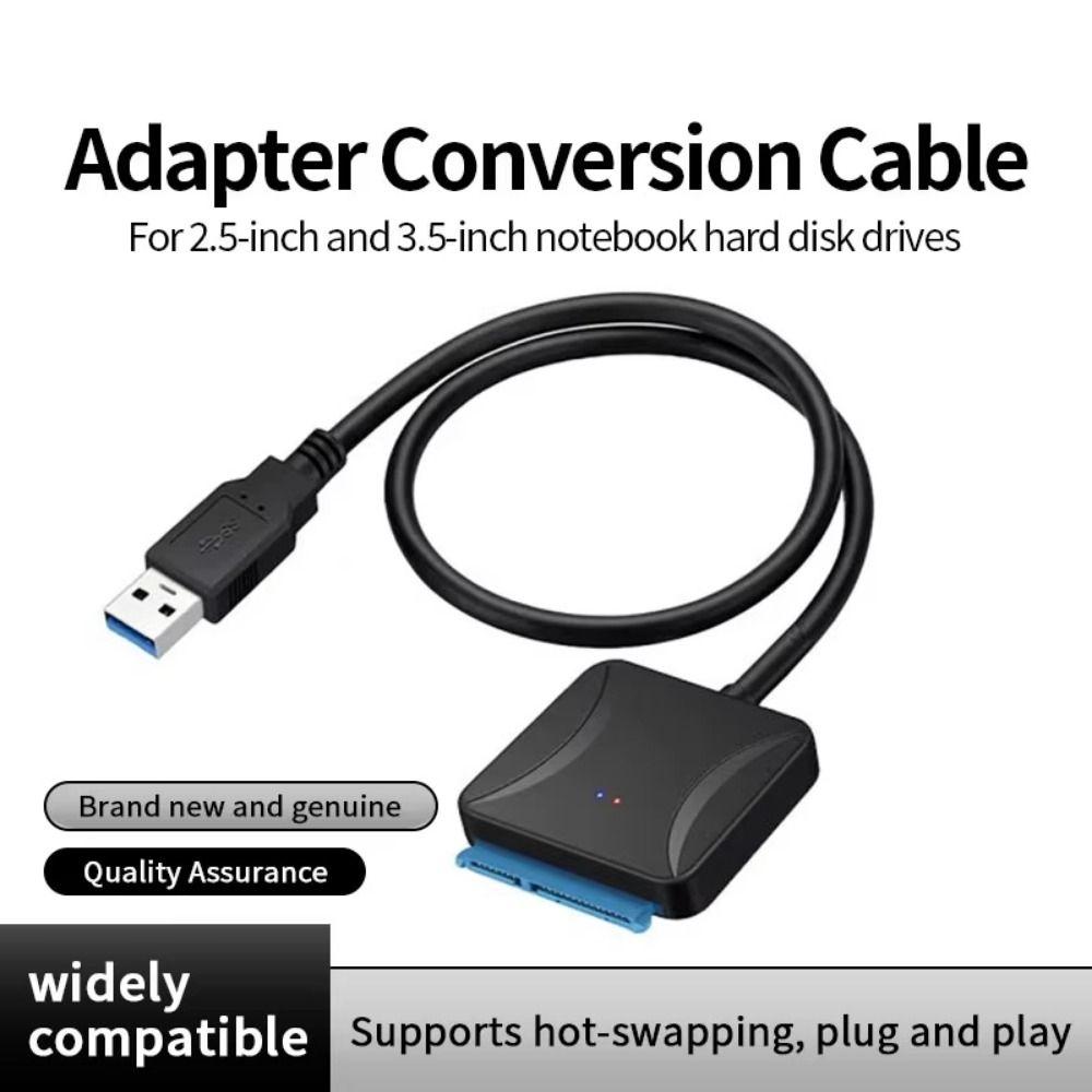 SATA Cables Cable Line Adapter USB 3.0 To SATA Line Converter Cable  for 2.5 3.5 Inch HDD SSD