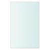 VidaXL Panneaux d'étagère 2 pcs Verre Transparent 20 x 12 cm