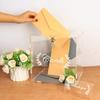 Acrylic Card Box for Wedding Reception Clear Card Box with Lock Gift Card Box Money Box Holder for Reception Anniversity