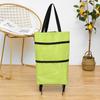 Foldable Shopping Bag Trolley Oxford Cart Wheel Handbag Eco-Friendly Reusabl