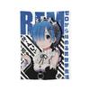 Rezero Rem Re:Life In A Different World From Zero Blankets Fleece Textile Decor Super Warm Throw Blanket for Bed Bedroom Quilt