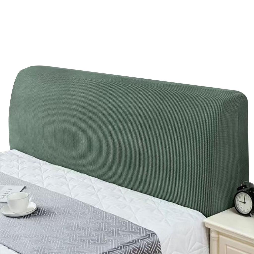 Housse de Tête de Lit Style Européen Tout Inclus Douce Extensible Anti-Poussière Épaissie Tête de Lit