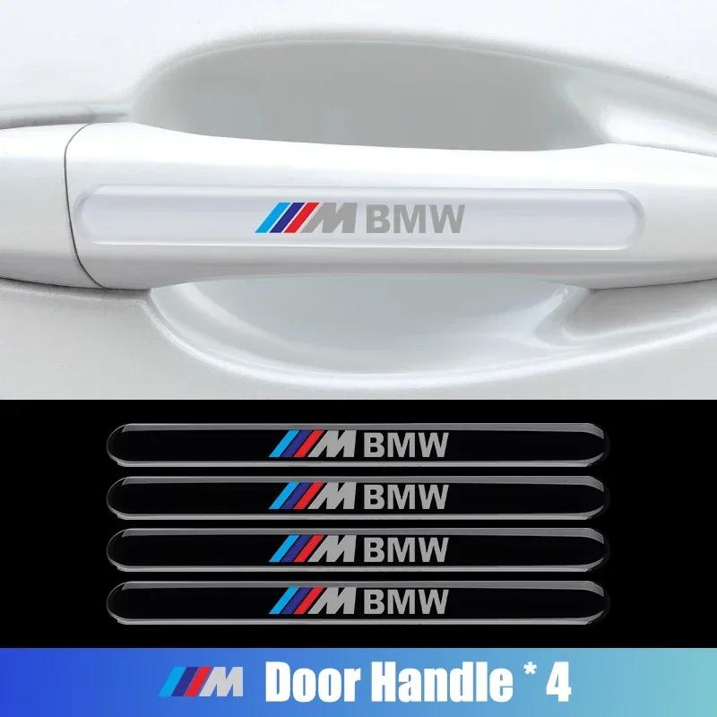 BWW1 2026 Car Sticker Transparent Car Door Bowl Handle Protect Stickers For BMW 1 2 3 4 5 6 7 Series X1 X3 X4 X5 X6 X2 X7 F10 F15 F16
