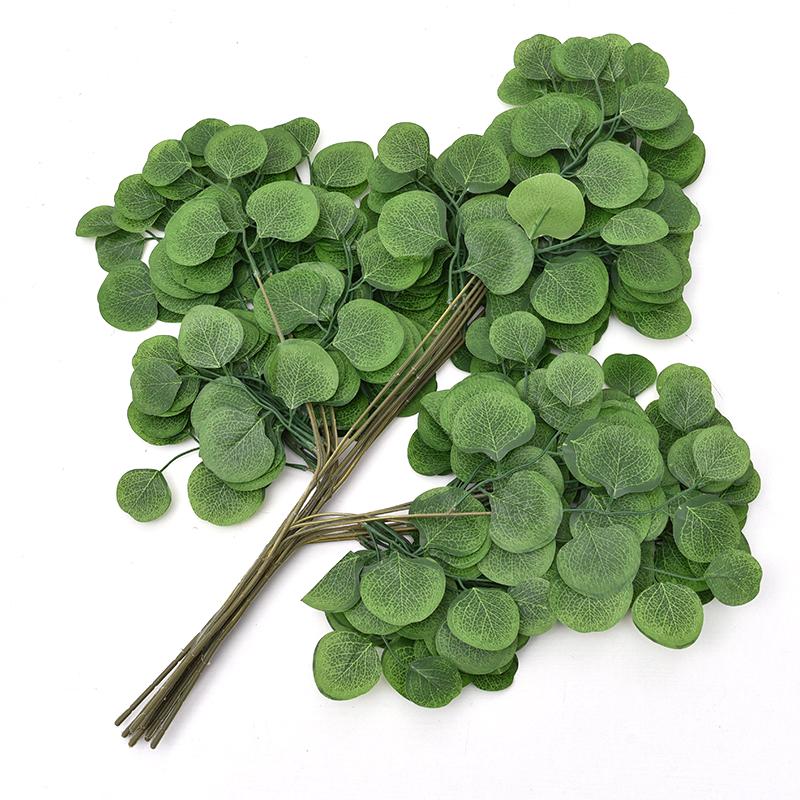 Mossy Fig Tree Leaves - Laminated Plastic Decoration Branches