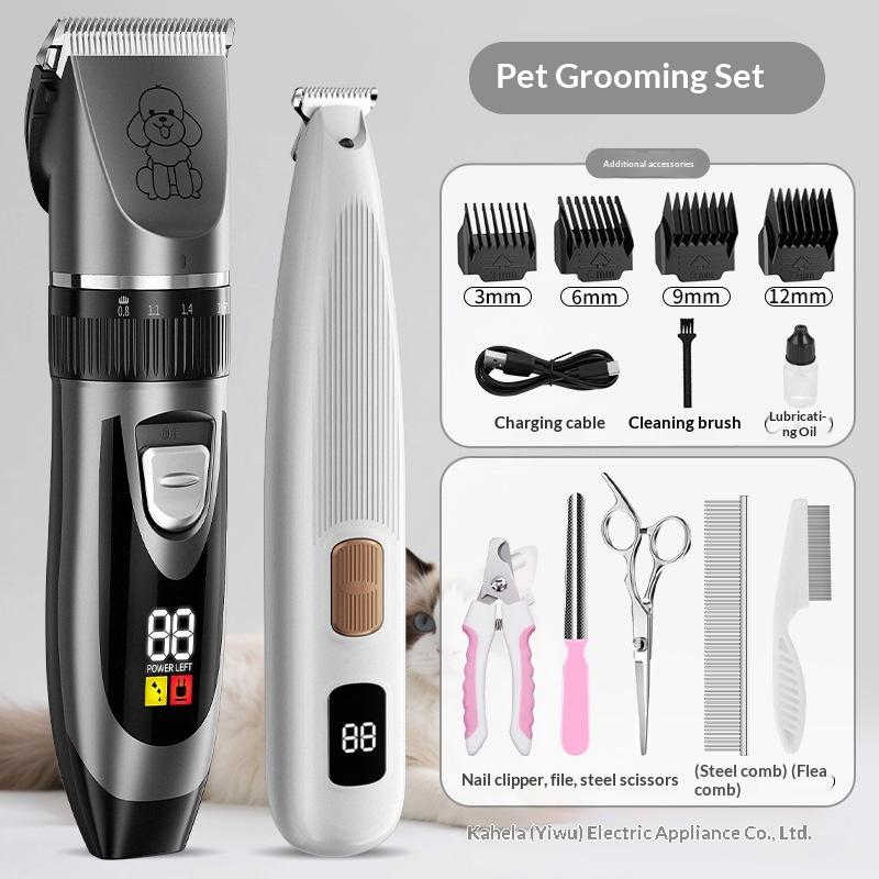 Hair Clipper Pet Cat Special Shaving Device Silent Cat Dog Special Electric Clipper Cat Dog Foot Hair Trimming Fader Knife
