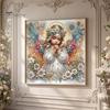 Immersive Leisure Time Crafts Butterfly Faux Diamond Art Kit, Flower Peacock Hummingbird Pearl Kit 3D Sparkling Bead Painting Craft for Adults,