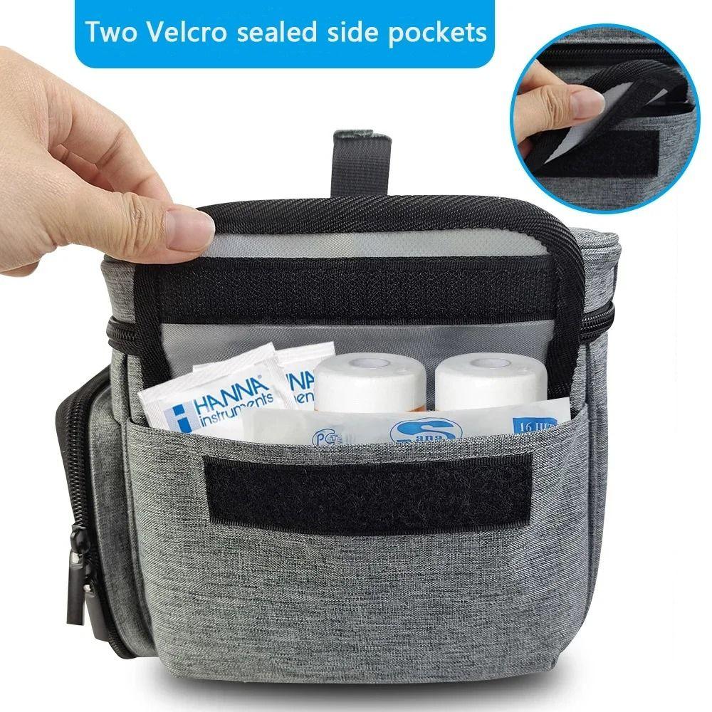 Portable Medicine Carry Bag Large Capacity Layered Medicine Boxes Medicine Kit Bag  Travel