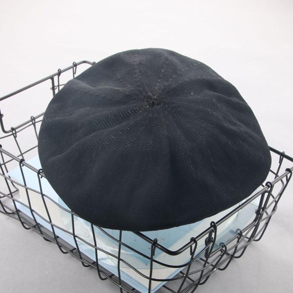 Beret Hat Black for Women Lightweight Warm Breathable Stylish Portable Sun Protection Painter Cap All-Match Summer Spring Fall