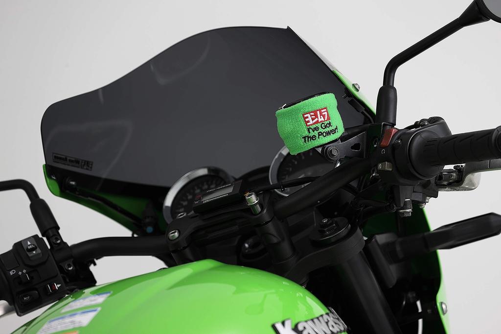 Yoshimura 903-219-1400 Reservoir Tank Band, Lime Green (I've Got The Power!)
