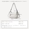MFFOR Echte Leder Schulter Crossbody Schultertasche mit Reißverschluss Groß Beliebt für Pendler Damen Tasche, 2-Wege, Tasche, Handtasche, Tasche, Tasche, Tasche,