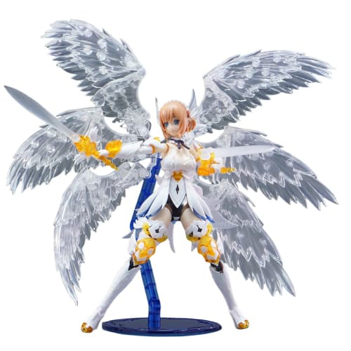 HiPlay Toyoha Six-Winged Angel Wings Transparent Accessory Pack, Pre-Colored Plastic Model Kit