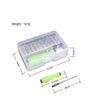 Set di 32 cacciaviti di precisione piccoli in 1 con custodia. Kit di strumenti professionali minuscoli per riparazioni per occhiali, orologi, laptop, elettronica, giocattoli, computer.