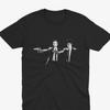 Peep Fiction Mashup - IT Crowd trifft Pulp Fiction Design, Peep Show T-Shirt, Mark Corrigan, Peep Show Geschenk, Peep Show Fan