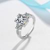 Copper Ring 6A Zircon Ring For Man Women Wedding Engagement Jewelry Accessories Beautiful Fashion High Quality Gift
