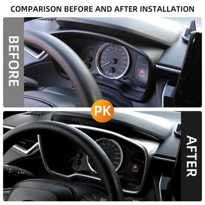 For Toyota Corolla Cross XG10 2025 - 2025 Instrument Panel Frame Cover Speedometer Gauge Trim Sticker Interior Accessories