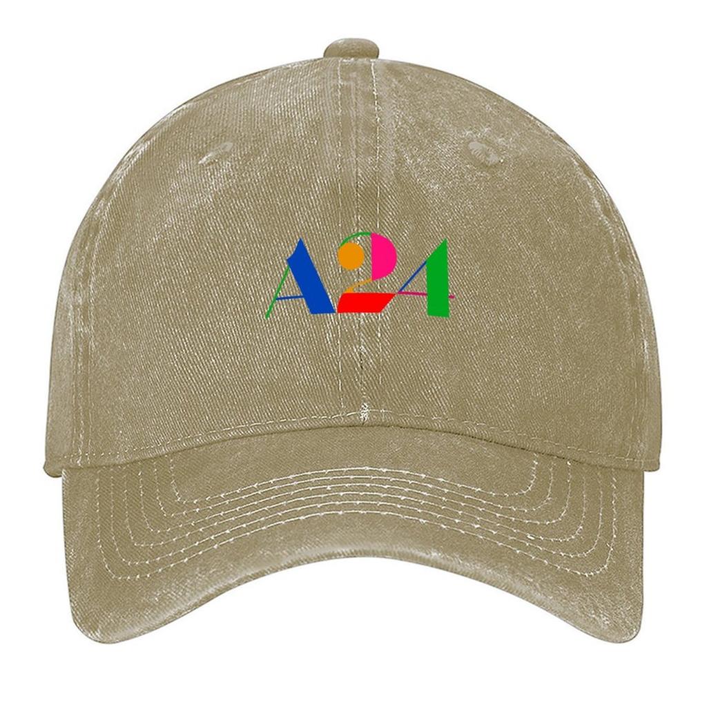 2026 A24 Colors Logo Baseball Cap Custom Caps Black Hats For Men Luxury Caps Men Caps Women's