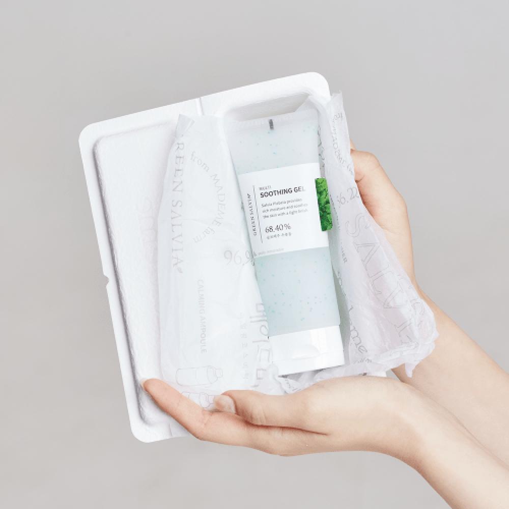 Meideme Green Salvia Gombo Cabbage Vita Capsule Soothing Gel Cream