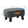 Footstool Bench Minimalist Sofa Compact For Living Room And Entrance