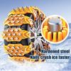 1/4PCS Car Winter Tire Thickening TPU Anti-ski Chain Tools Set Auto General Outdoor Rescue Wheel Emergency Tools