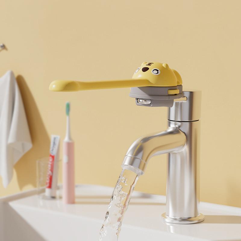 Cartoon Faucet Extender For Kids Hand Washing In Bathroom Sink Animals Accessories Kitchen Convenient For Baby Washing Helper