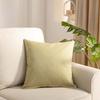 Kissenbezug Heimdekoration Wohnzimmer Kissenbezug Einfarbiger Kissenbezug mit Reißverschluss Baumwolle Leinen für Sofa Auto Stuhl 45x45 40X40