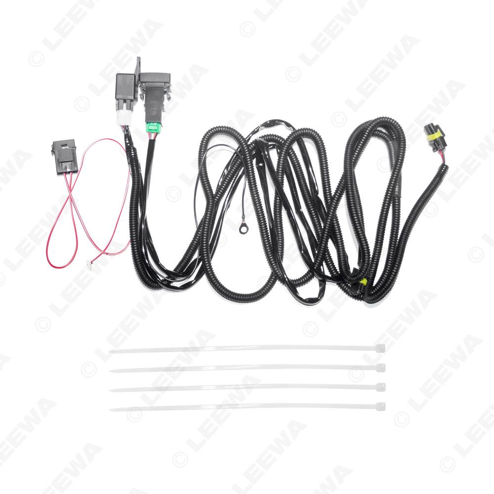 

Ford 12V Противотуманная фара и Дневной ходовой свет с переключателем и жгутом проводов - Совместимость с ксеноном. LEEWA