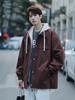 JSEN 2025 Unisex Hooded Mountaineering Jacket - Autumn Wear-Resistant Fake Two-Piece Outdoor Outerwear