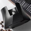 Spiral Pattern Coffee Tamper Base Black Coffee Portafilter Station Coffee Tamper Holder  Cafe