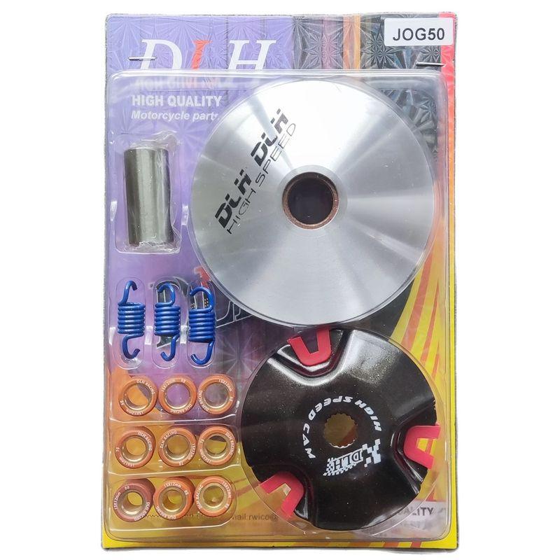 Hochleistungs DLH Variomatik-Kit mit Gewichten Antriebsriemenscheibe für Jog 50 3KJ 1PE40QMB MINARELLI Roller Motor