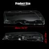 Right Car Headlight Lens Cover Lens Head Light Shell Cover For BMW E46 3-Series 4-Doors 320 325 330 1998-2001