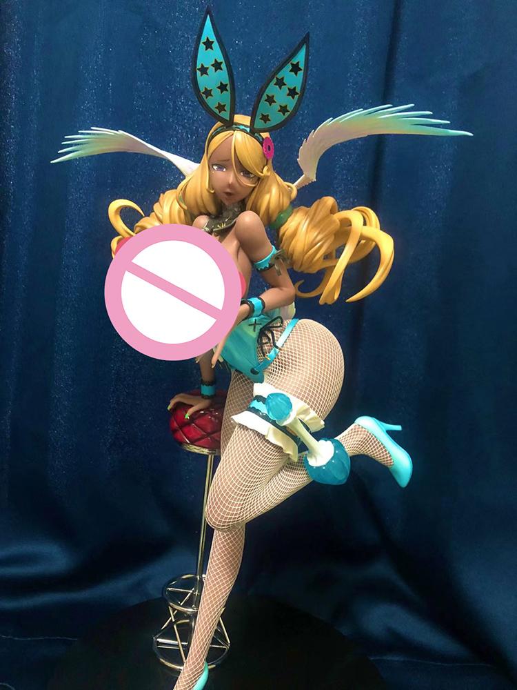 Anime Sexy Figures Girl Magical Girl Akutsu Kirara Bunny PVC Action Figure 18 ± for Adult Collectible Figure Present Plaything BG