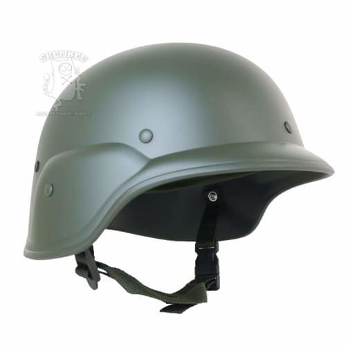 SHENKEL US Military Fritz Type Helmet M88 OD Olive Drab Airsoft Tactical Military One Size Fits All Men and Women