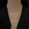 Coquette Aesthetic Pearl Necklace Korean Fashion Choker Planet Necklace Heart Pendant Y2K Accessories Cool Girl Hip Hop Jewelry