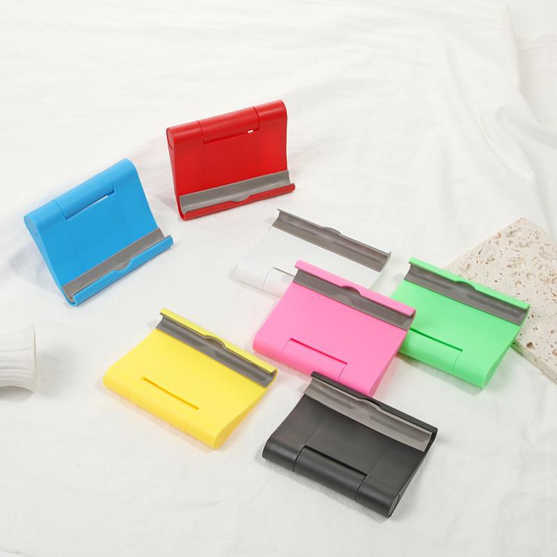 

Складной настольный держатель для телефона с регулируемым углом наклона синий