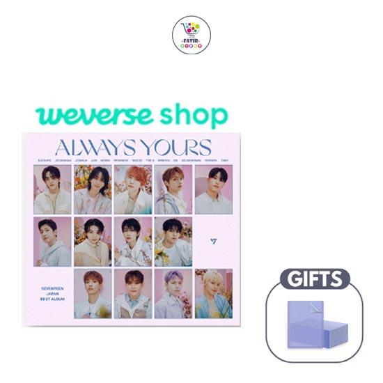 

[Pre Order] WEVERSE Shop SEVENTEEN JAPAN BEST ALBUM ALWAYS YOURS Type A