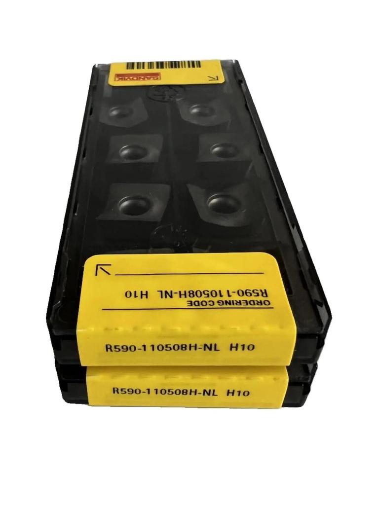 Original Sandvik / R590-110508H-NL H10 /Carbide CNC Blade 10 PCS