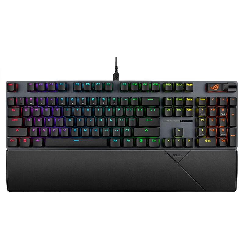 ROG Ranger II X PBT Snow Axis Wired Mechanical Gaming Keyboard
